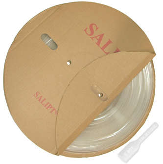 SLEEVING HEATSHRINK 12mm CLEAR - 100m/REEL S-902-600-12MM-CL-T