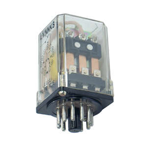 PLUG IN RELAY 3TPDT 10A 240VAC 11P HR 707-3P-240AC