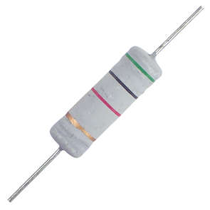 RESISTOR 5W ROUND M/O 5% 1K0 WA851K
