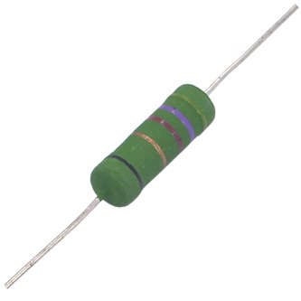 RESISTOR 5W RND W/W 5% 6x17 4K7 WR500S-4K7-J-BP