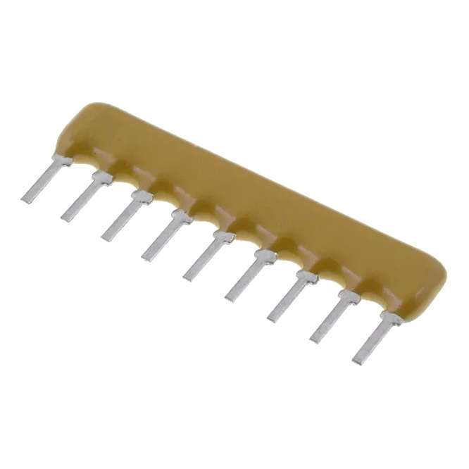 NETWORK RESISTORS SIL 09-PIN 8-RES 3K3 4609X-101-332LF