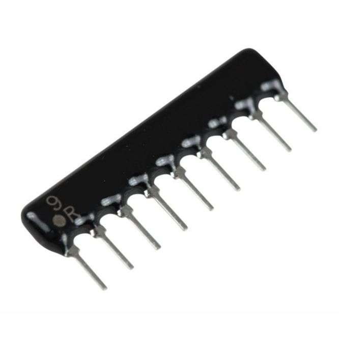 NETWORK RESISTOR SIL 9-PIN 8-RES 15K L-09-1S-R15K