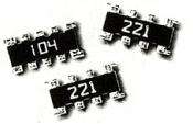 NETWORK SMD 0603 8P 4RES 150K  YC164-FR-07 150K