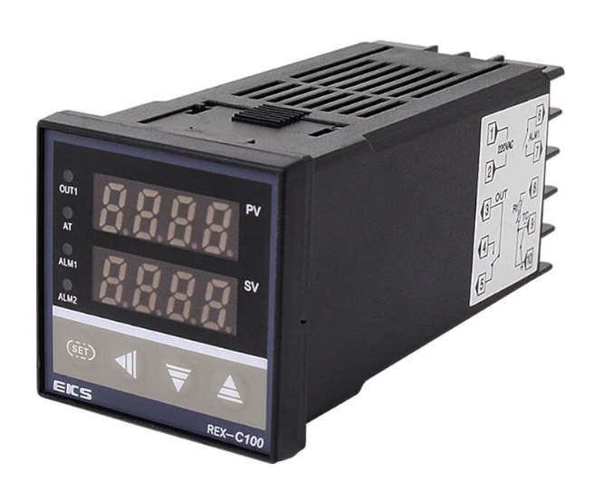 PID TEMPERATURE CONTROLLER 4-20mA 0-400DEG C REX-C100FK06-8*AN