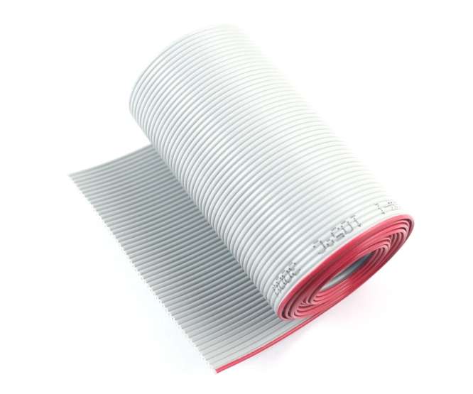 FLAT RIBBON CABLE GREY 50W - DEBULK AWG28-50G
