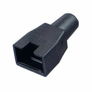 RJ45 BOOT FOR ROUND CABLE BLACK 27mm WRJ45BBL2
