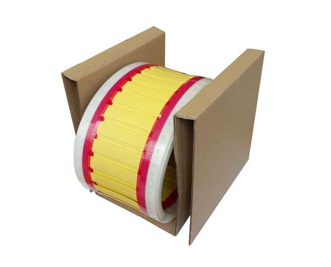 HEAT SHRINK SLEEVING CABLE / WIRE MARKER YL 6.35mm RPS-16-10/2.0-4