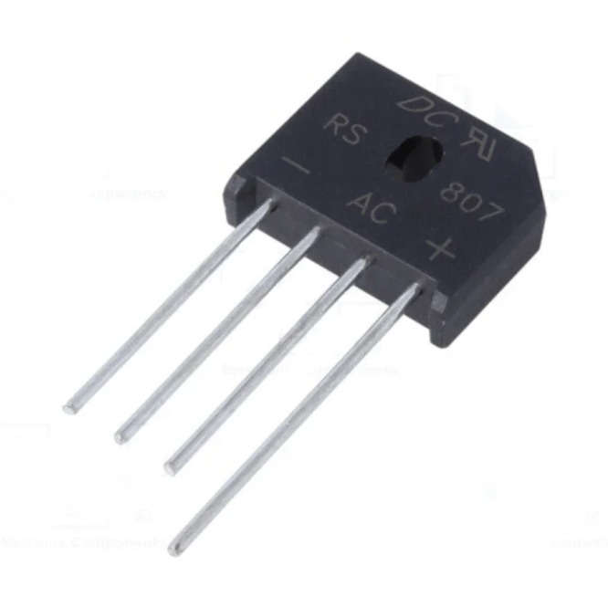 DIODE BRIDGE RECTIFIER SIL -AA+ 1000V 8A RS807-BP