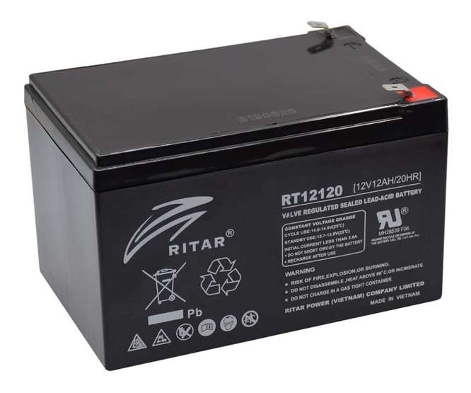 BATTERY SLA 12V 12AH 151x98x101 RT12120A