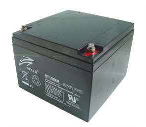 BATTERY SLA 12V 26AH 166x175x125  RT12260