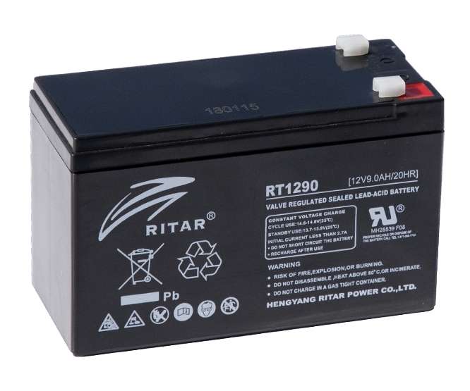 SEALED LEAD ACID BATTERY 12V 9AHr 151x65x93.5 RT1290