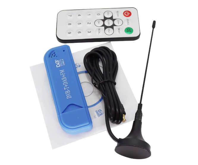 RTL-SDR WITH RTL2832U AND R820T2 TUNER RECEIVER RTL2832U-R820T2