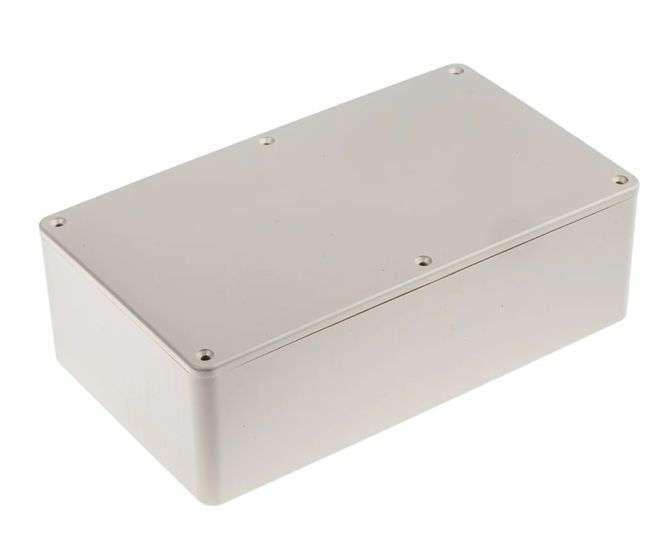 ABS ENCLOSURE WHITE E55W 203x121x74 S60-WHITE