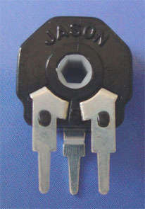 PRESET 10MM S-ADJ HEX SHAFT    100K  RP10Z-20-H-B100K LL