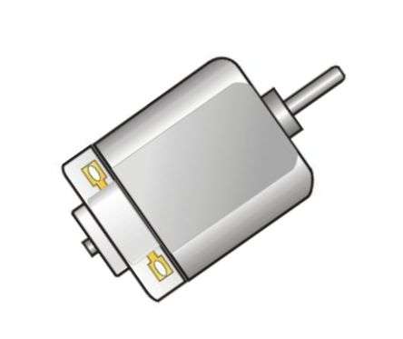 DC BRUSH MOTOR 6VDC  0A4 4K1 RPM  S10S-10300-38RCZ-04