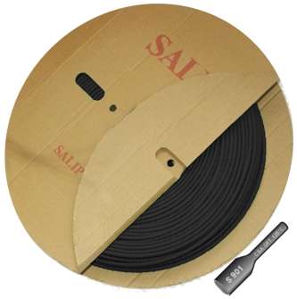 SLEEVING HEATSHRINK 10mm BLACK -100m/REEL S-901-600-10MM-BLK