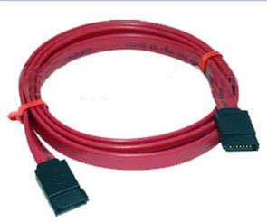 LEAD SATA-SATA 7WAY 400MM RED 181499