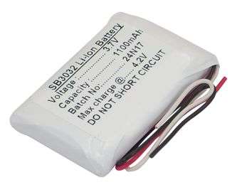 BATTERY PACK Li-ion 3V7 1.1AH  SB3032