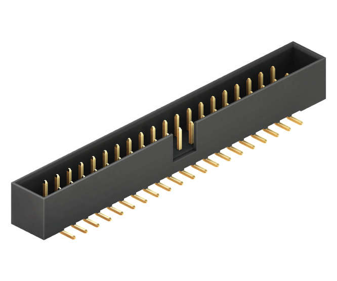 HEADER BOX R/A PCB 16W 2.54 SCP16-GR3