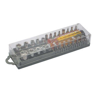 SCREWDRIVER & SOCKET SET 28P INCL 5.5mm YG