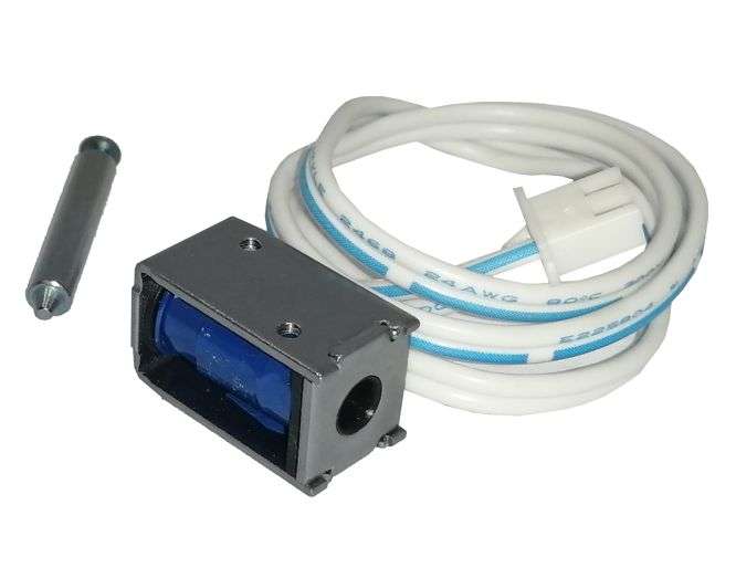 SOLENOID PULL 12VDC 1.2W 5MM STOKE NO-SPRING SDO-0420L-12A120-NS