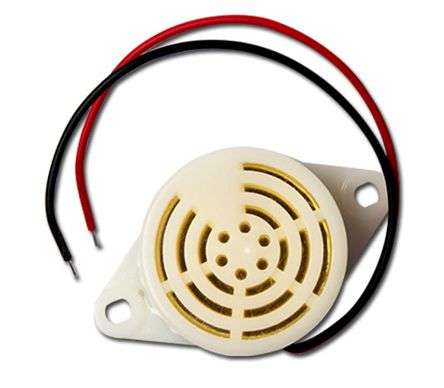 PIEZZO BUZZER 3V-24V D=30mm W/LEADS SELF DRIVEN SFM27-1