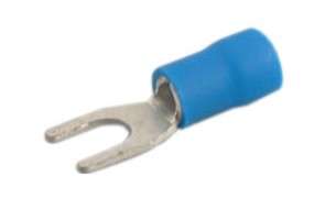 TERMINAL PRE-INS FORK BL 3.7mm  SG57627BL