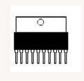OP-AMP SIL POWER 2CH LA6510 LA6510