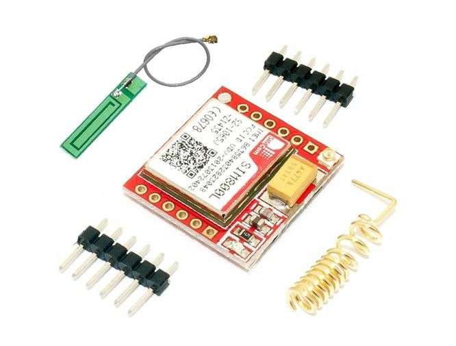 GSM MODULE / BOARD WITH ANTENNA  SIM800L GPRS / 200246