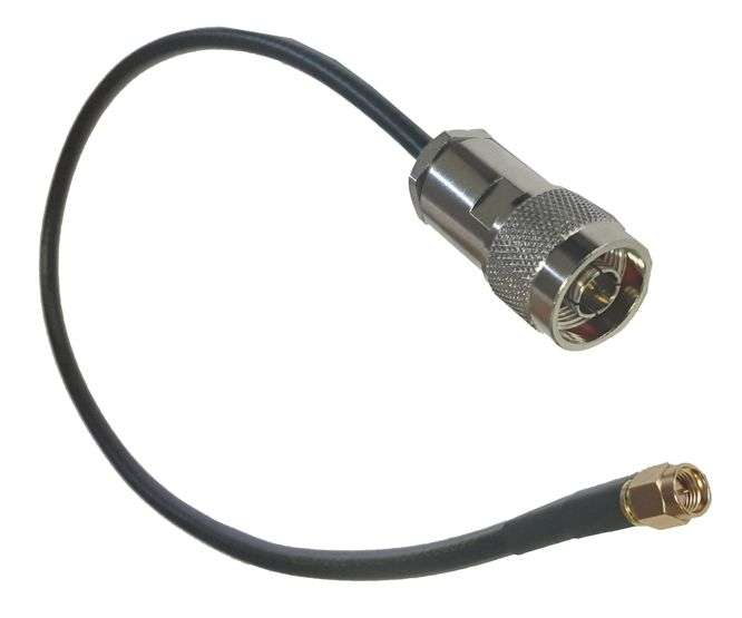 SMA LEAD 5mm COAX SMA PLUG - N-TYPE PLUG 0.5m SMARTL-001