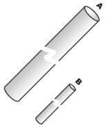 GLUE STICK 10x300mm - PRICE PER EACH 210337