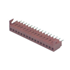 HOUSED SOCKET PCB STR 15W P=2.54mm 4455-15C