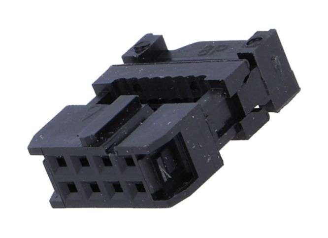 IDC SOCKET 8W WITH STRAIN-RELIEF IDC70-B08DBSOBW01 *DBK*