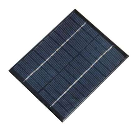 SOLAR PANEL 12V 2W POLYCRYSTALINE 110x136mm  180176
