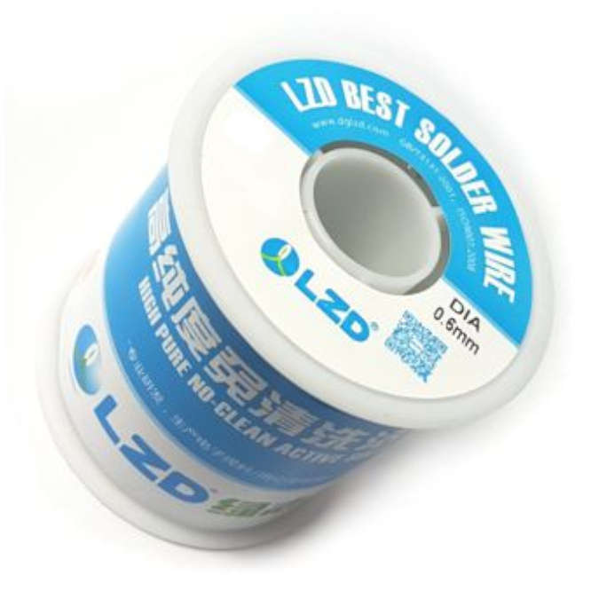SOLDER WIRE 0.6mm 63/37 500g - HIGH TIN CONTENT 8#-0.6MM-63-77-500