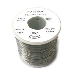 SOLDER WIRE LEADED NO-CLEAN 0.5mm 500G ROLLS  W63NC0505 500g