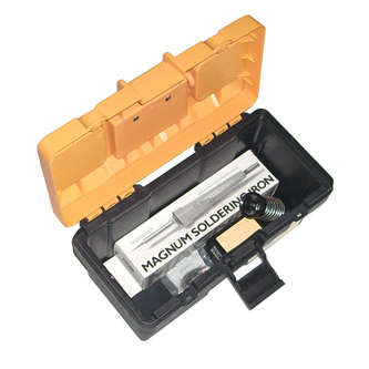 CONSIST OF IRON,STAND & 10M 0.9 SOLDER IN TOOL BOX SOLDER KIT - ENTRY LEVEL