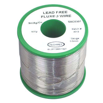 SOLDER WIRE LEAD-FREE 0.5mm 440g rolls  SAC-0307
