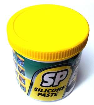 CLEAR SILICONE PASTE IN 500g TUB  500-H-500G