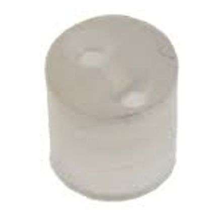 PLASTIC SPACER 2-PIN FOR 5mm LED H=9mm LED-9