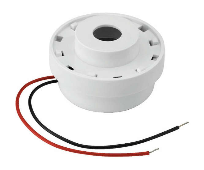 BUZZER PIEZO 12V 35mA 105dB WITH WIRE LEADS - DEBULK PB01-SC12AWR