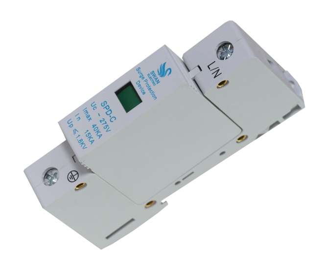 SURGE PROTECTOR 1P 420V 15/40KA CLASS C SPD-15KA-40KA 420V