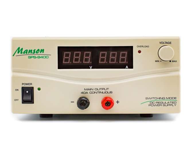 DIGITAL POWER SUPPLY BENCH 1CH 3- 15V 40A SPS-9400