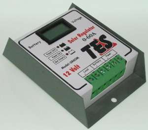 SOLAR REGULATOR 60A W/MET 12V  SR60M-12