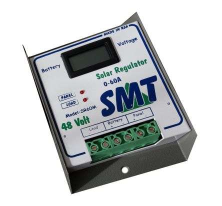 SOLAR REGULATOR 60A W/METER 48V  SR60M-48