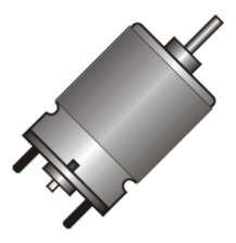 BRUSH MOTOR 12VDC 25A 6K3RPM  SRC-555SMP-6016-75F / 210020