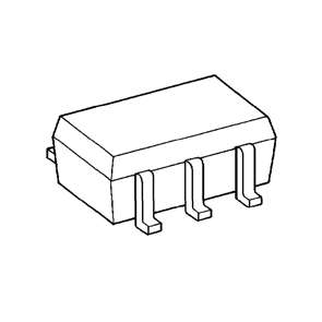 IC SMD NOT GATE 1CH TC7SLU04FU TC7SLU04FUTE85