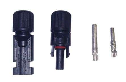 CONNECTOR PLUG + SOC SOLAR SOLD IN SETS  ST-CP4A (F+M) 6MM2 / 181338