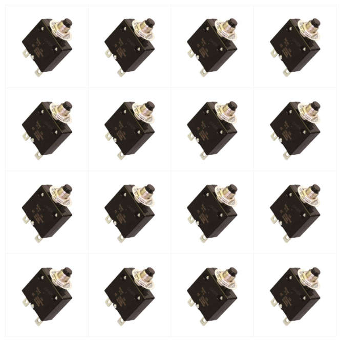 CIRCUIT BREAKER P/MNT 250VAC 10A M11 ROUND NUT - 50/BAG ST-2-10A