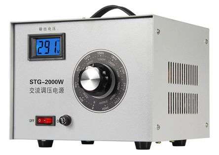 VARIAC WITH DIGITAL DISPLAY 0-300V 2KVA  TSG2000VA / 180431